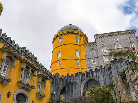 SINTRA Pena Palace - a portugál királyok nyári rezidenciája