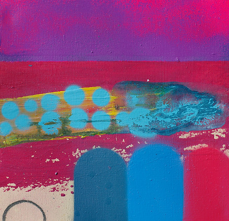 I DON'T KNOW. Acrylic and oil paint on canvas. 20x20cm 2013..jpg