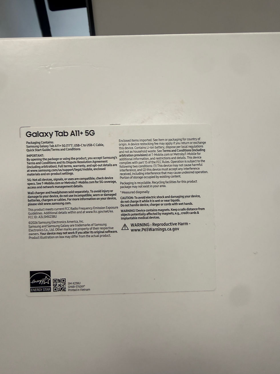 Thumbnail: Samsung Galaxy Tab A11+ 5G