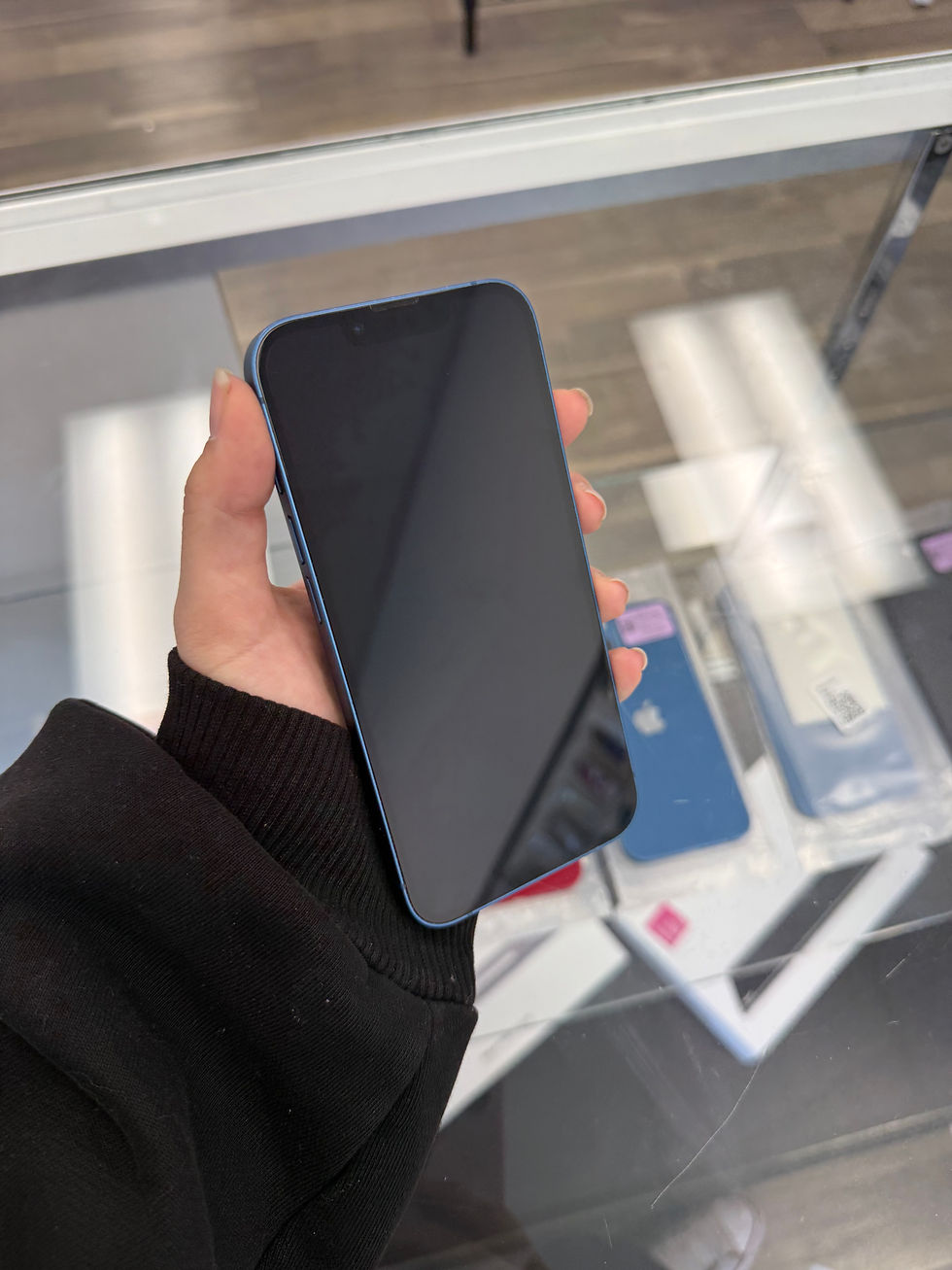 Thumbnail: Blue iPhone 13 Fully Unlocked 128GB 