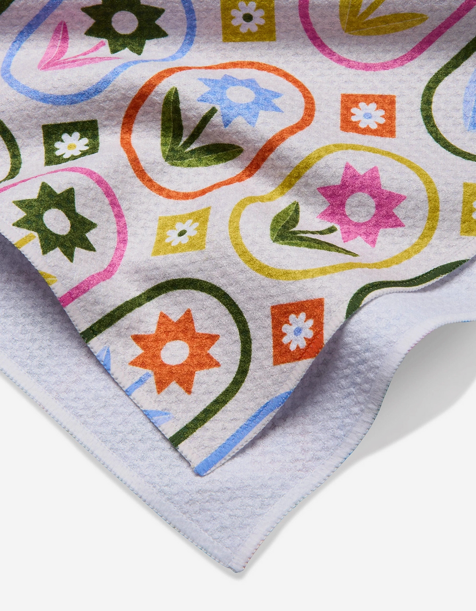 Thumbnail: Geometry Tea Towels - Petal Patchwork