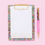 Thumbnail: Acrylic Confetti Clipboard w/ Notepad