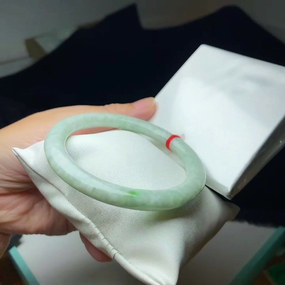 縮圖：56圈滿淡綠灑陽綠小圓條(BR395)