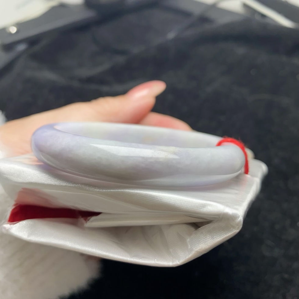 縮圖：54圈老坑藍紫翡翠手鐲(BR109772)-基本完美