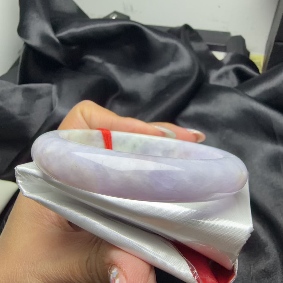 縮圖：55圈好種紫羅蘭翡翠手鐲(BR304092)