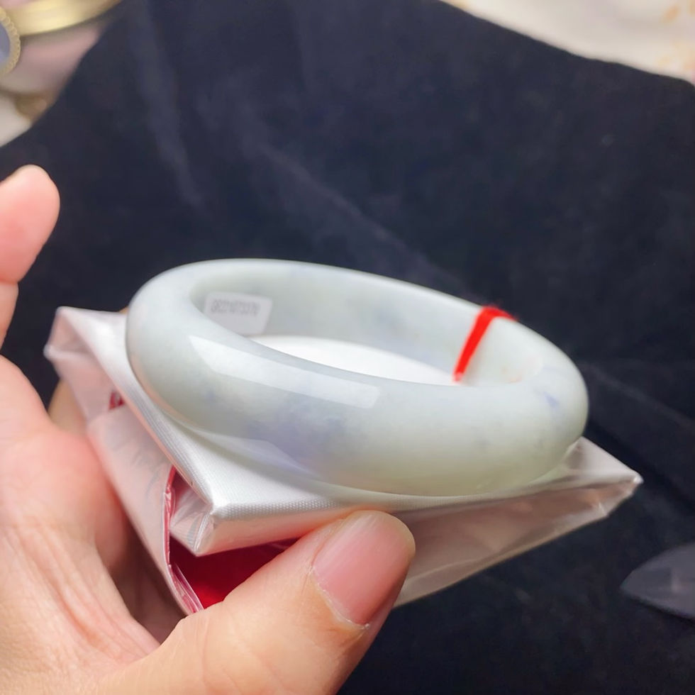 60-Circle Muna Purple Jade Bracelet (BR73370)