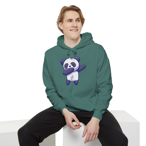 Dancing Panda - Unisex Garment-Dyed Hoodie | Axel Raighn