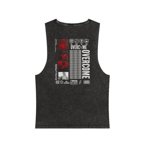 OVERCOME Tank – Stonewash Tank Top | Axel Raighn