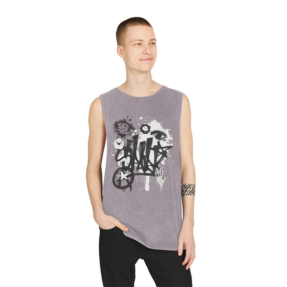 Thumbnail: Original by Axel Raighn - Unisex Stonewash Tank Top