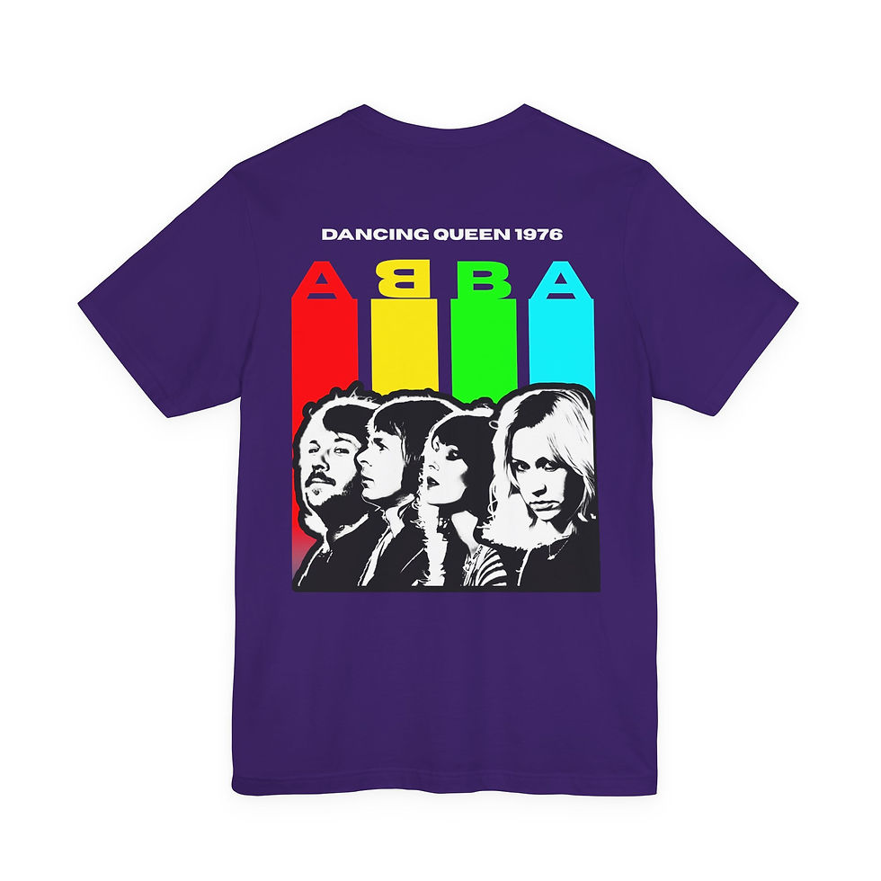 Thumbnail: Disco Vino - ABBA Dancing Queen 1976 Retro Band T-Shirt