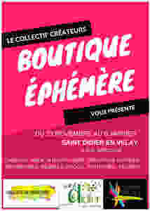 Ouverture d'une boutique éphémère à Saint-Didier en Velay