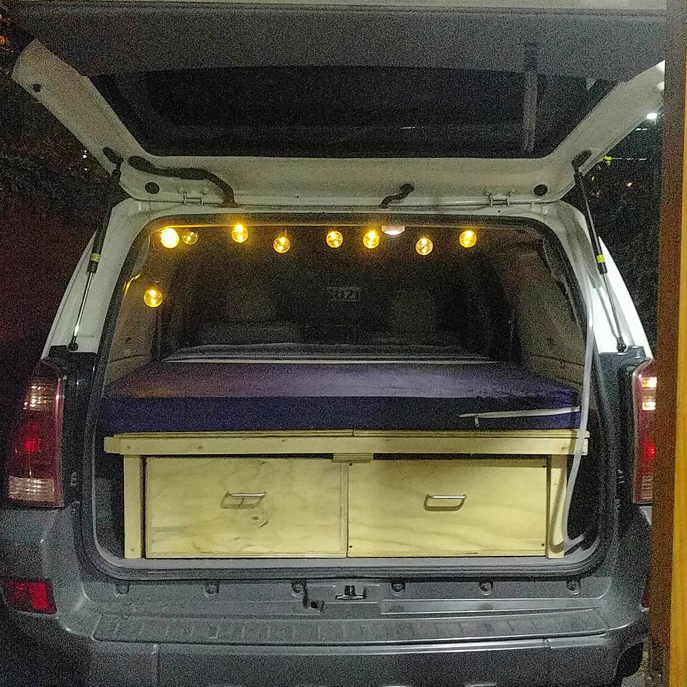 toyota 4runner camper with bed in chile santiago