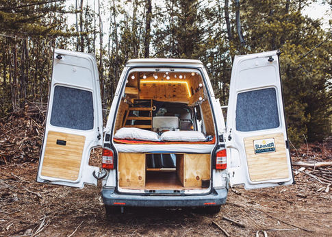 volkswagen transporter campervan in chile