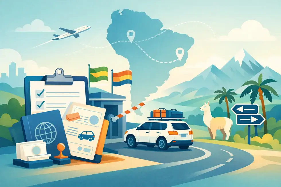 Cross Border Vehicle Paperwork for South America