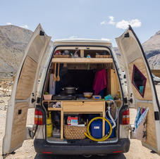 Transporter van conversion