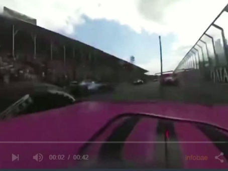 La imagen de la maniobra de Franco Colapinto que dio que hablar en la Fórmula 1 desde una cámara 360°