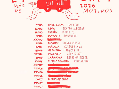 Isla Kume arrancó oficialmente su gira 2026