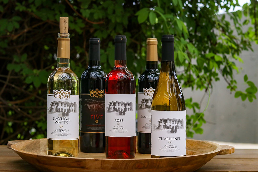Andrea Fenise Memphis Influencer visits Crown Winery in West Tennessee