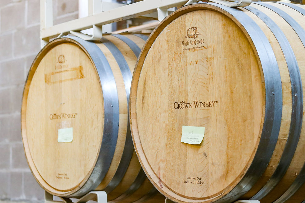 Andrea Fenise Memphis Influencer visits Crown Winery in West Tennessee