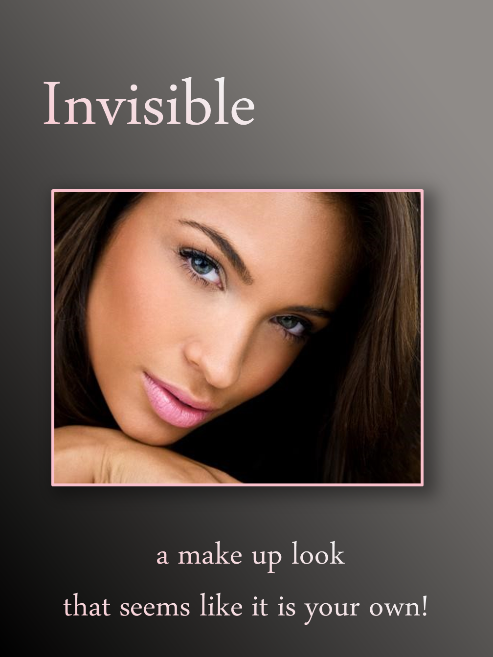 Invisible...
