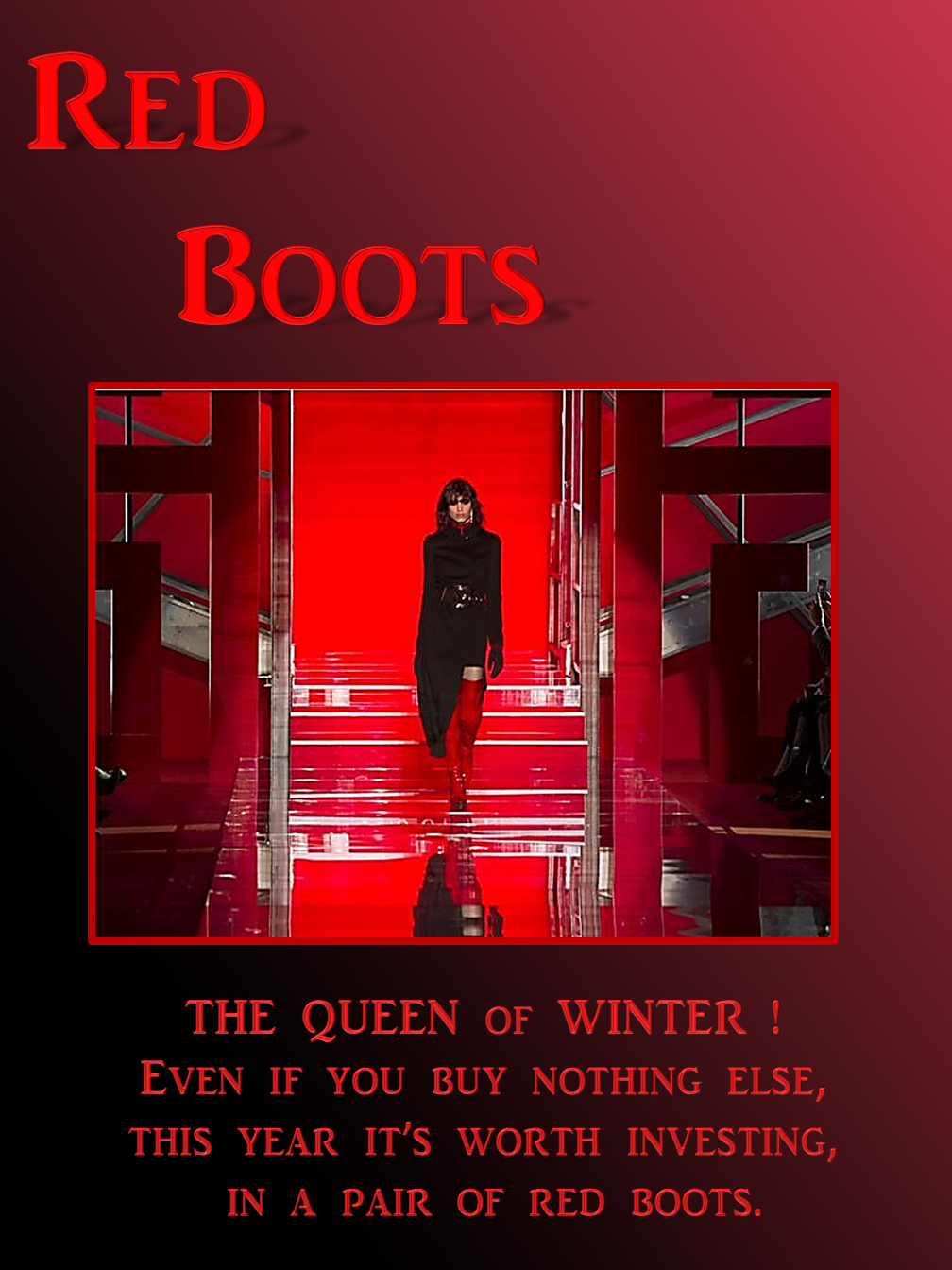 Red Boots