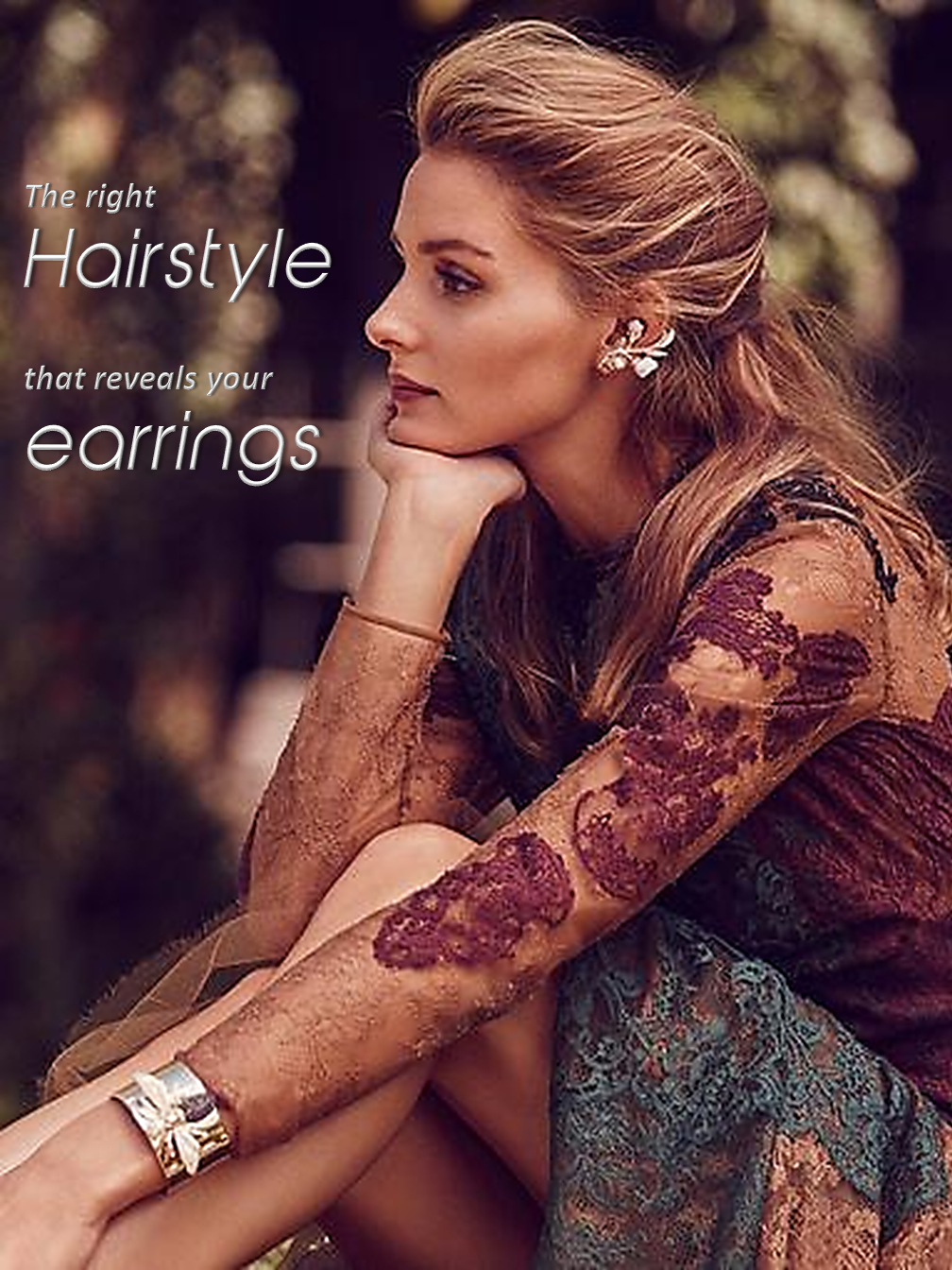 Hairstyle & Earings