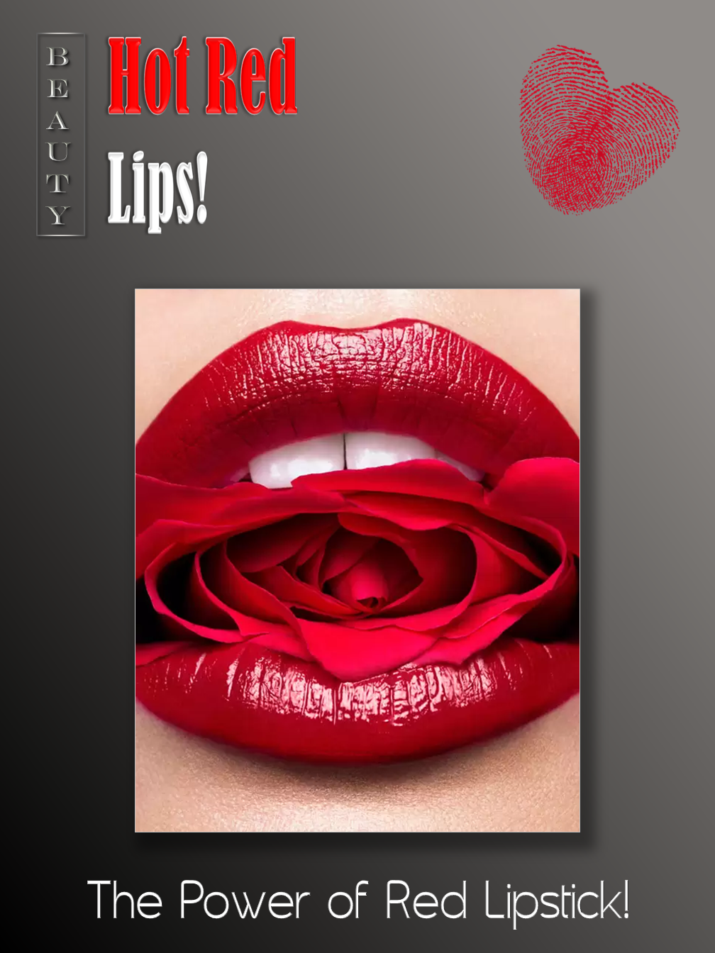 Hot Red Lips