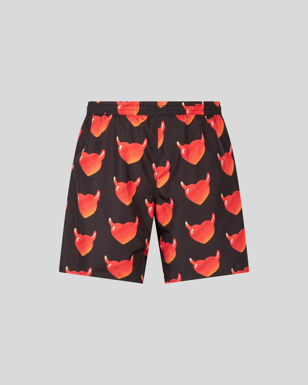 BLACK SWIMWEAR ALL OVER "VOS HEARTS"