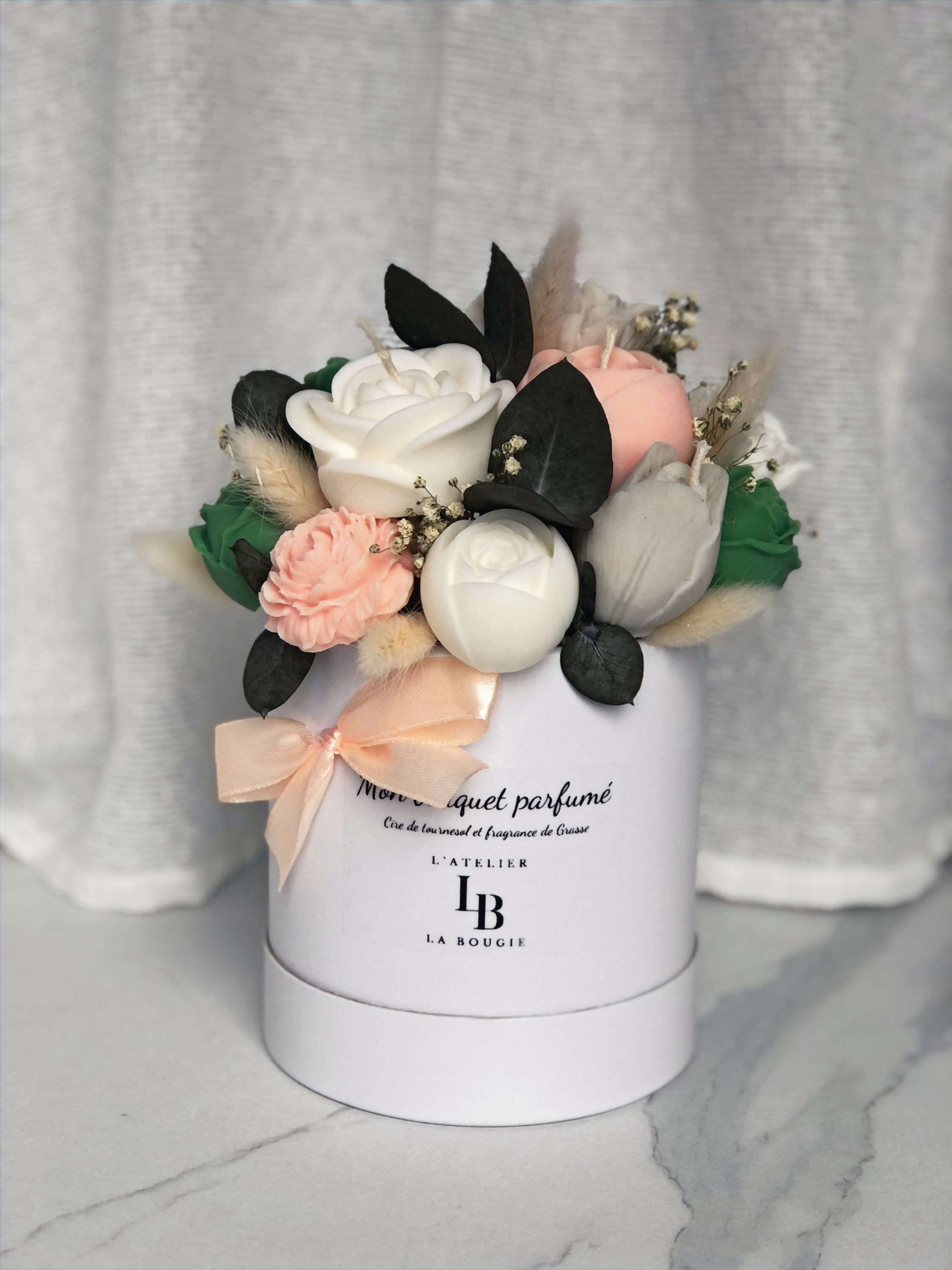 Bouquet "Écrin Blanc "