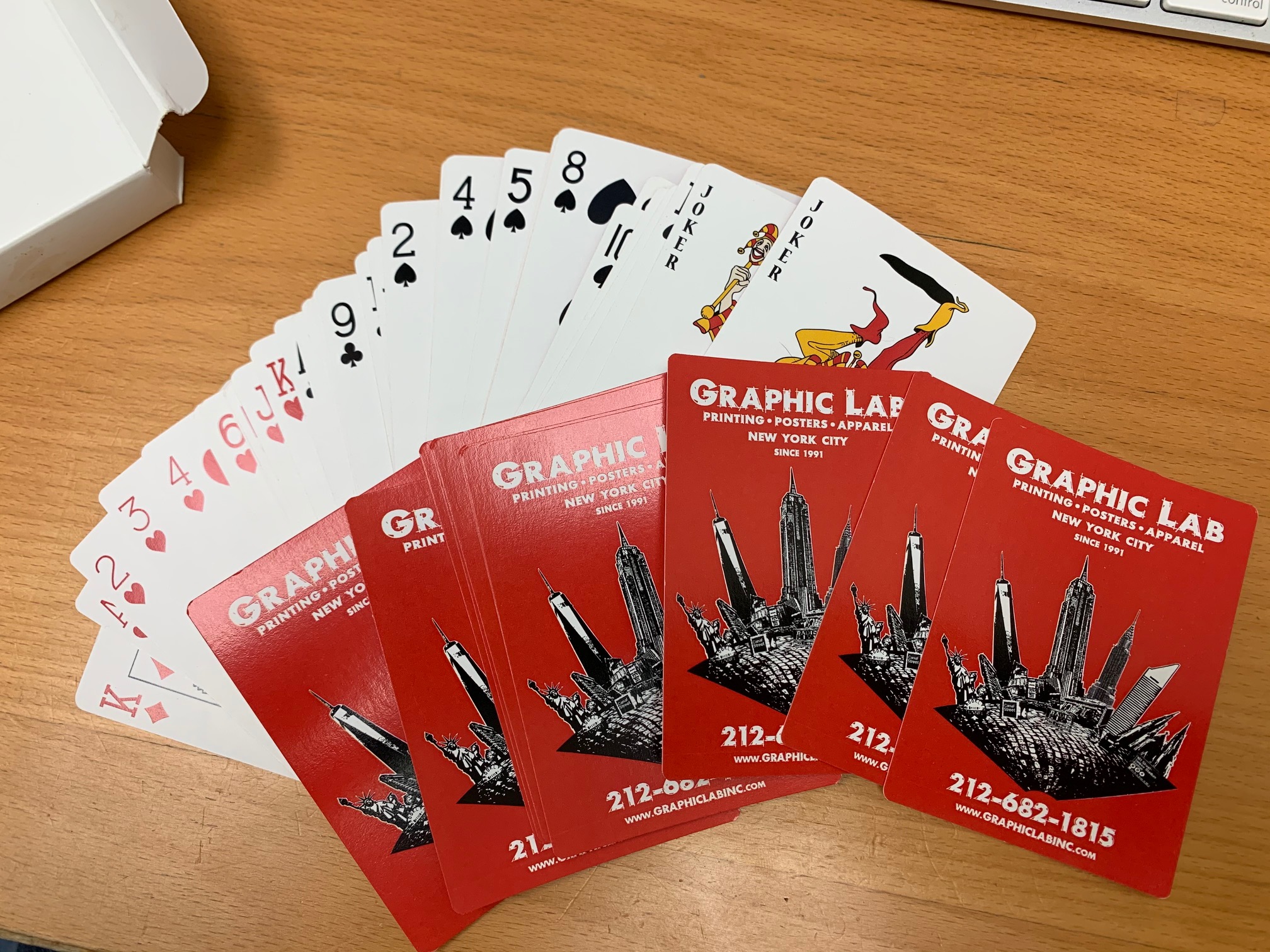 Best Custom Printed Board Game Printing with Playing Cards in NYC