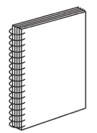 Graphic Lab Spiral / Coil Binding great for presentations
