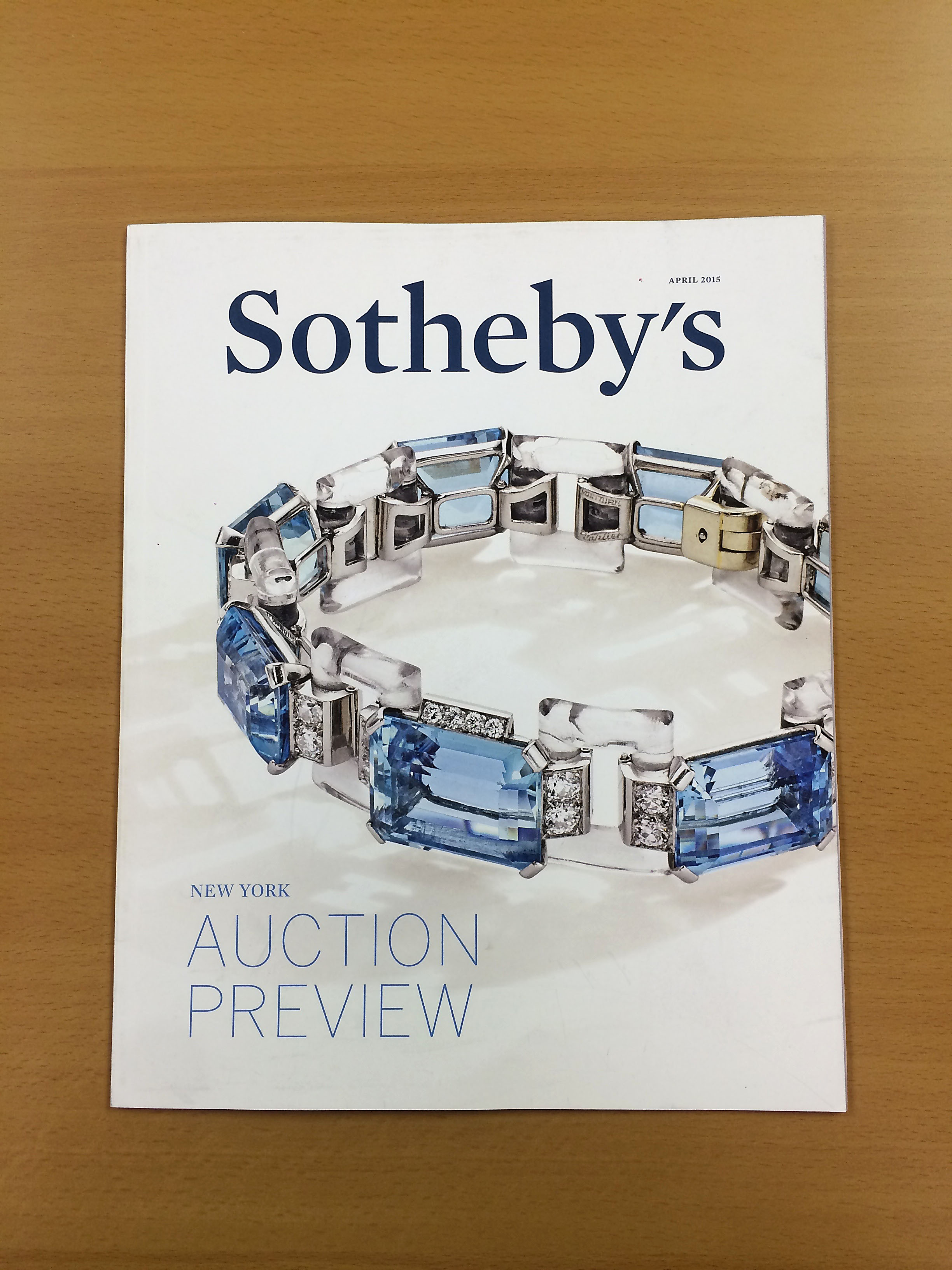 Auction lookbook perfect bound