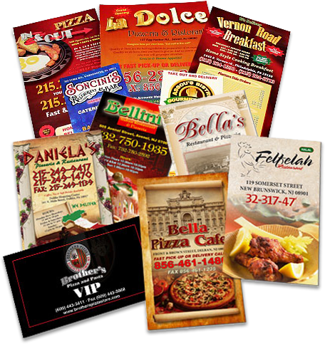Laminated menu with