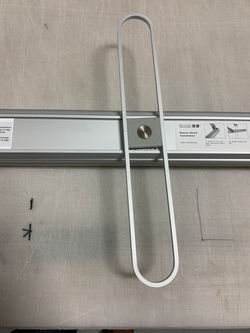 60" bannerstand swing-out legs