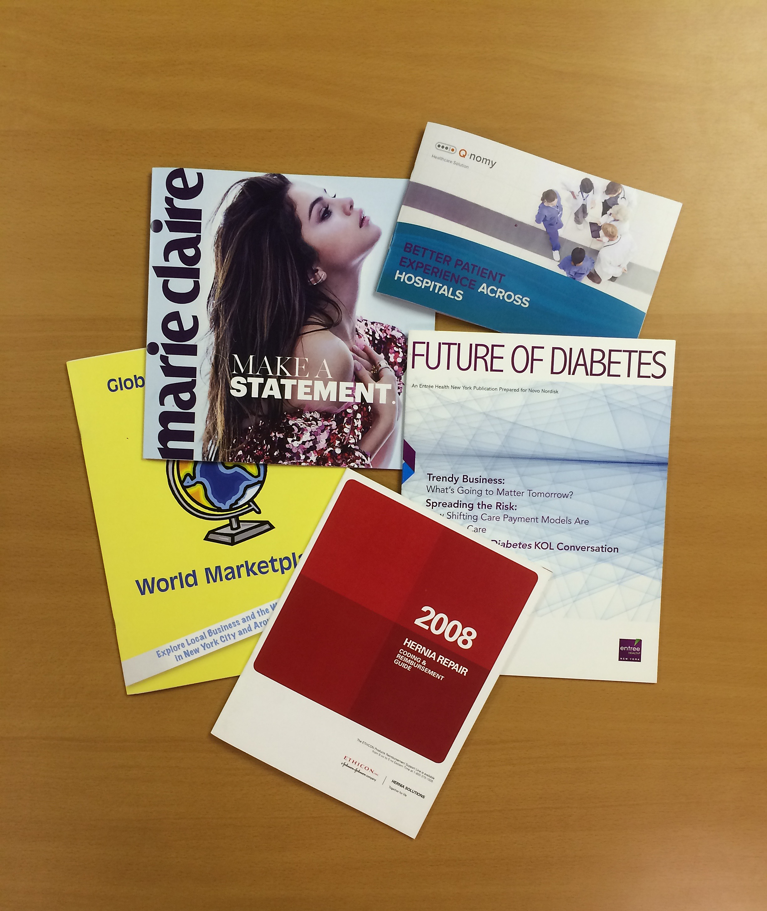 Fashion catalog portfolio printing