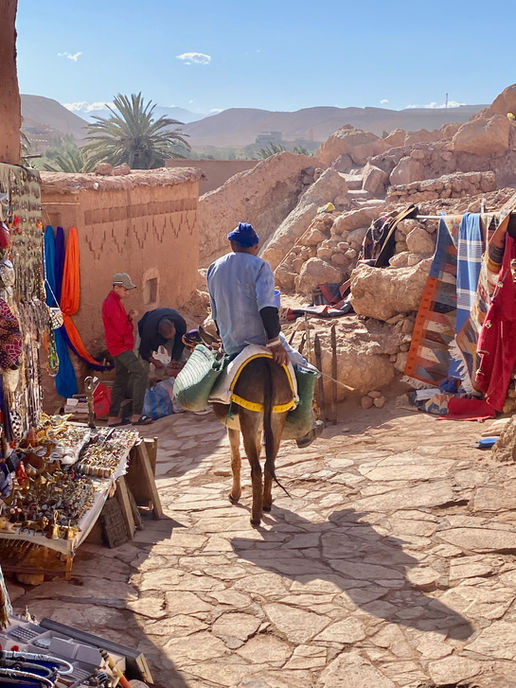 Street scene, Ait Benhaddou