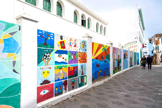 Street art, Asilah, Morocco