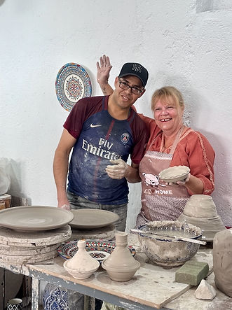 pottery workshop, Fes