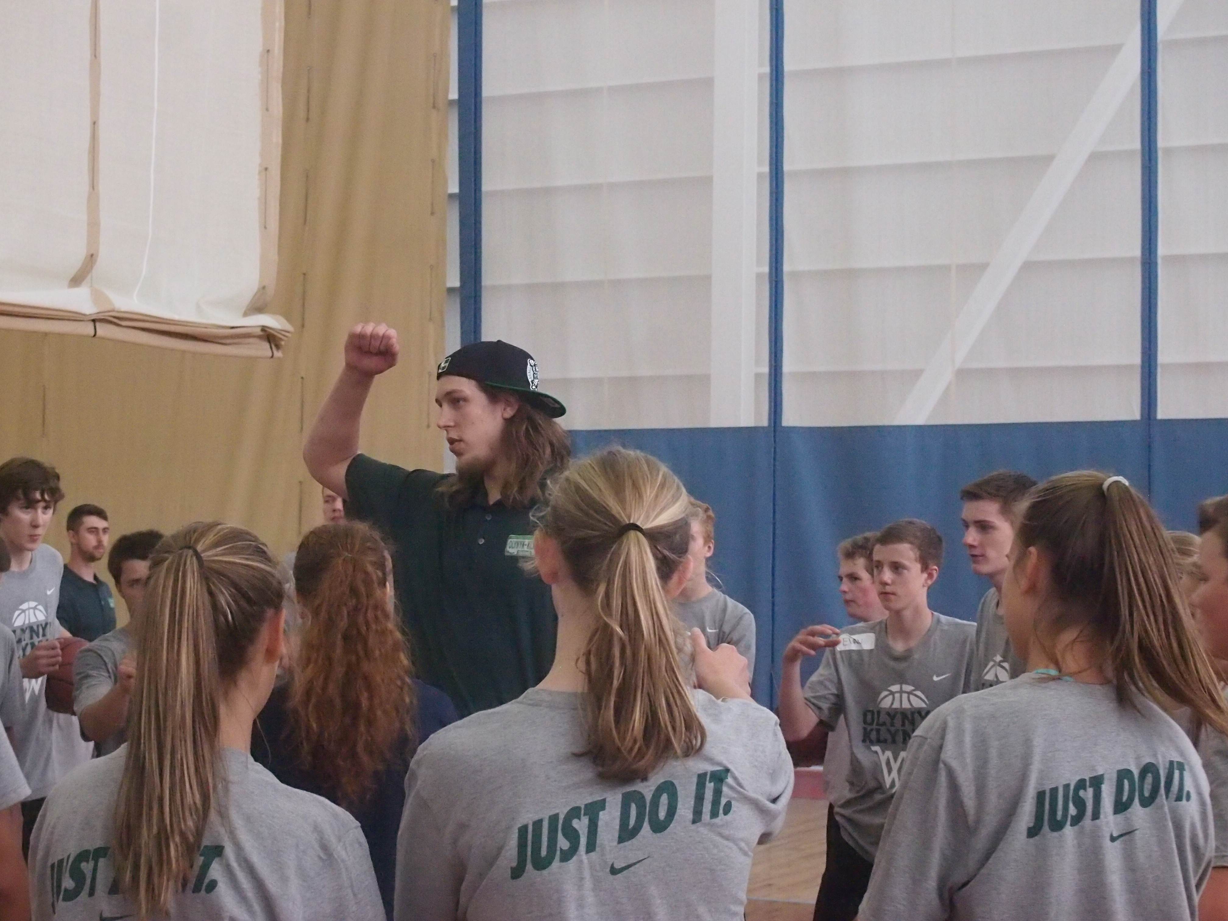 Group cheer after skill session