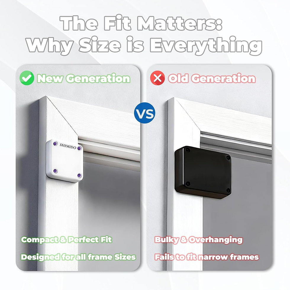 Miniatura: Automatic Screen Door Closer — No Drilling Required, Closes Every Time