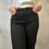 Miniatura: Pantalone Nero in Cotone Elasticizzato