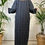 Miniatura: WUSIDE - Kimono Lungo a Quadri con Dettagli in Velluto