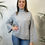 Miniatura: MY REAL IDENTITY - Maglione a Collo Alto con Treccia e Maniche Ampie