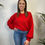 Miniatura: Maglione in Filato Morbido con Maniche Balloon