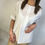 Miniatura: OTTOD'AME - Blusa in Cotone Bianco