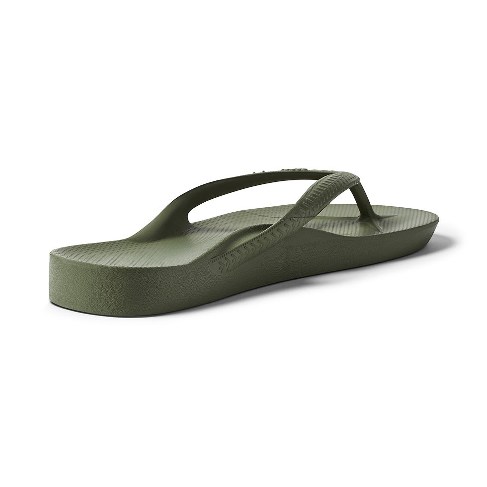 Thumbnail: Arch Support Thongs - Khaki