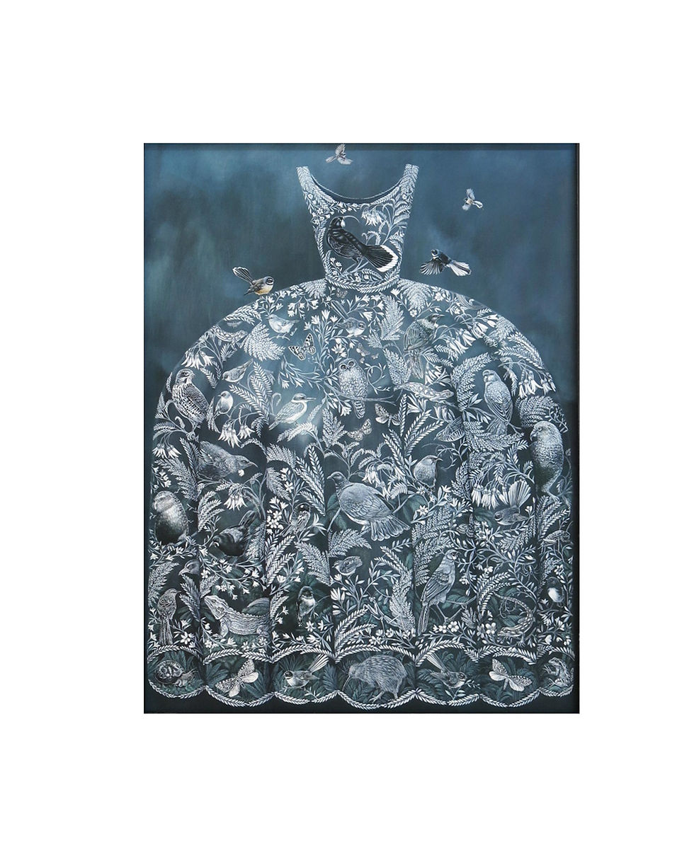 Emma Moncrieff - Huia's Karakia Giclee Print