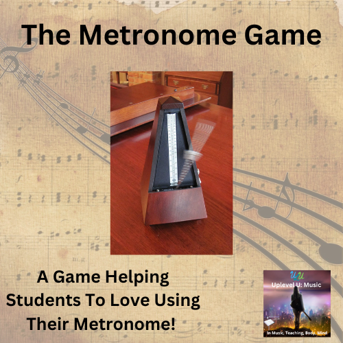 Logo graphic for the metronome game