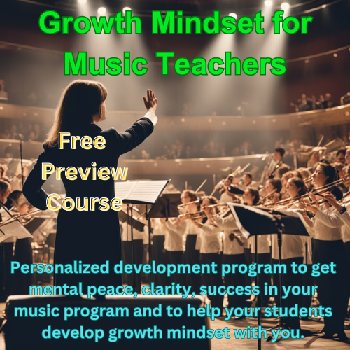 Logo cover for Growth Mindset for Music Teachers Free Preview