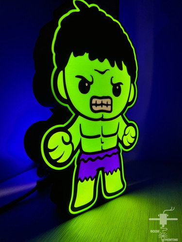 Marvel LED Light Boxes | Boise 3d Printing